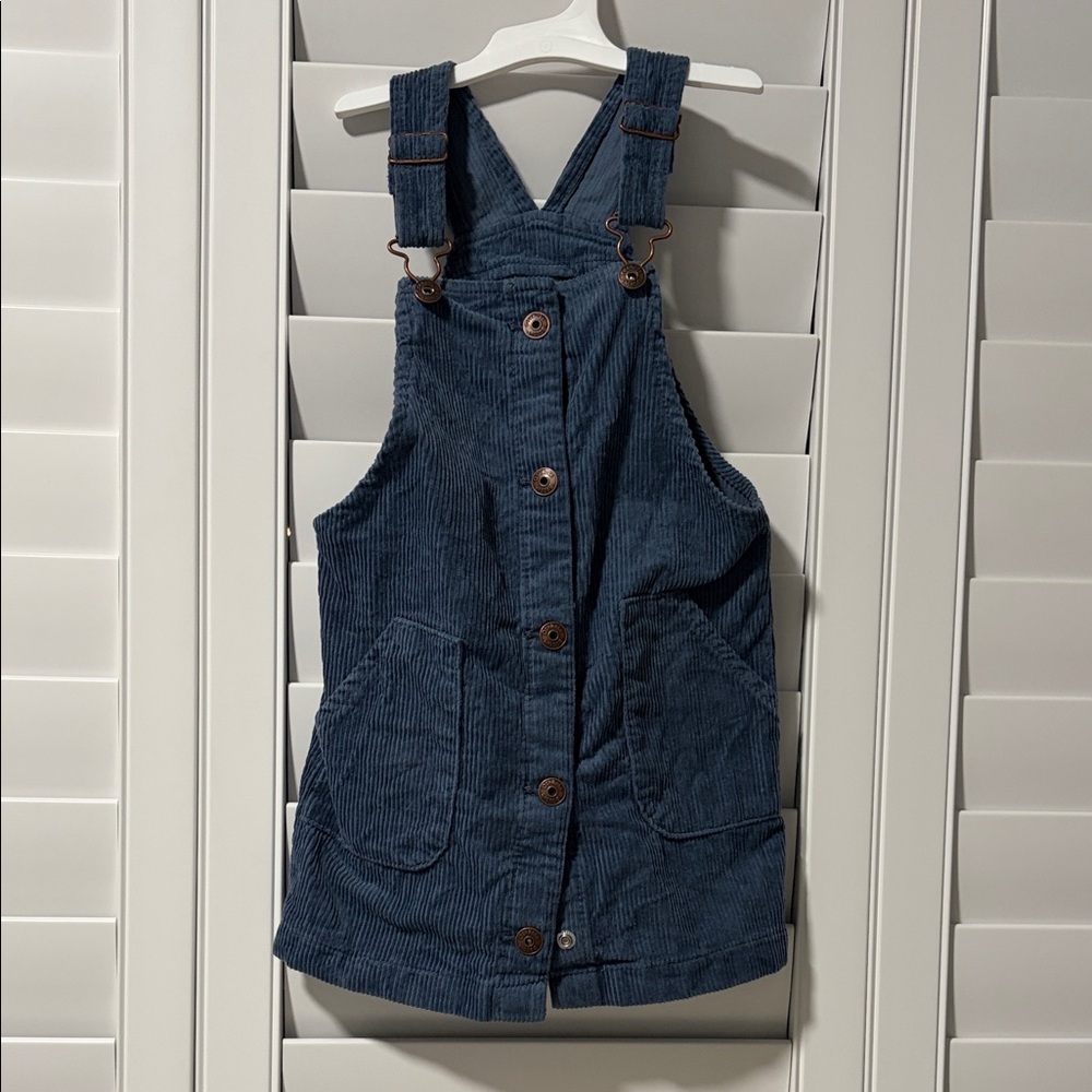 OshKosh B'gosh Blue Corduroy Kids Dress